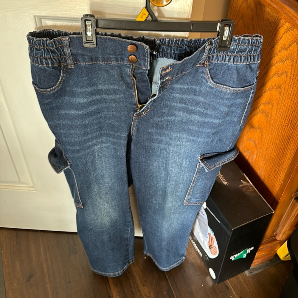 Crop jeans